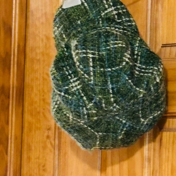 Toucan NY Collection Green Tweed Cap - Picture 8 of 8